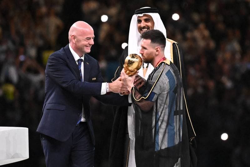 Football. FIFA World Cup. Argentina - France. 18.12.2022