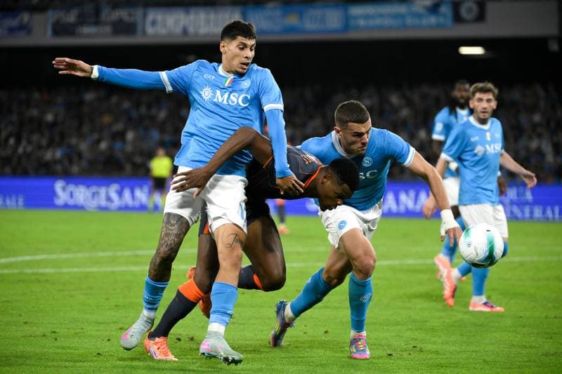 Football. Serie A. SSC Napoli - FC Internazionale. 25.10.2025