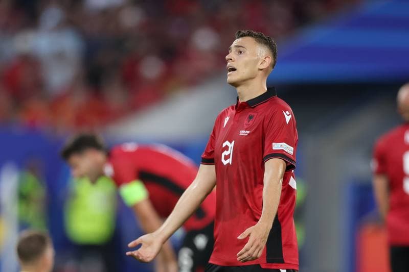 Football. UEFA EURO 2024. Albania - Spain. 24.06.2024
