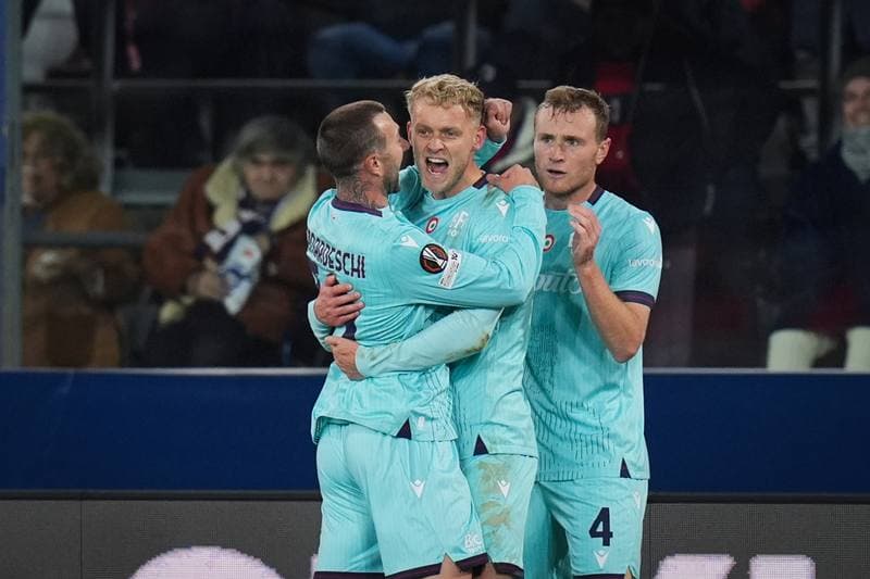 Football. UEFA Europa League. Bologna - Salzburg. 27.11.2025