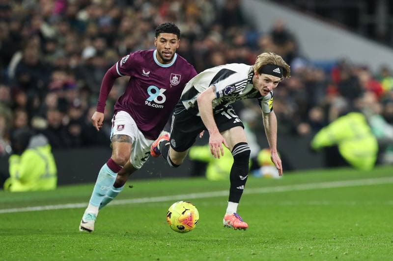 Football. Premier League. Burnley - Newcastle United. 30.12.2025