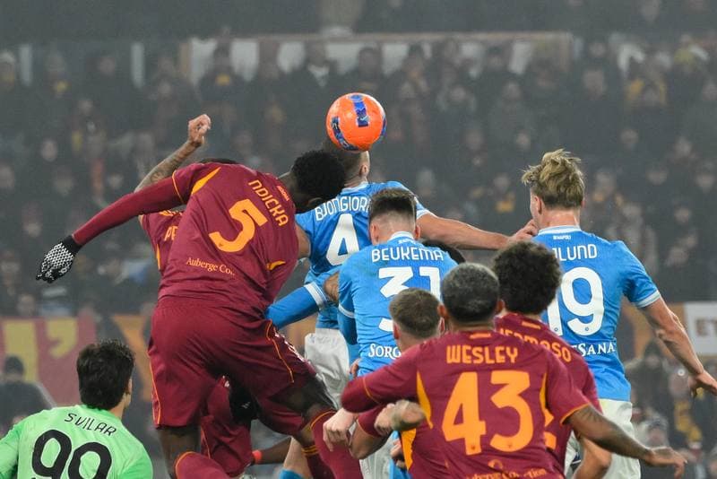 Football. Serie A. AS Roma - SSC Napoli. 30.11.2025