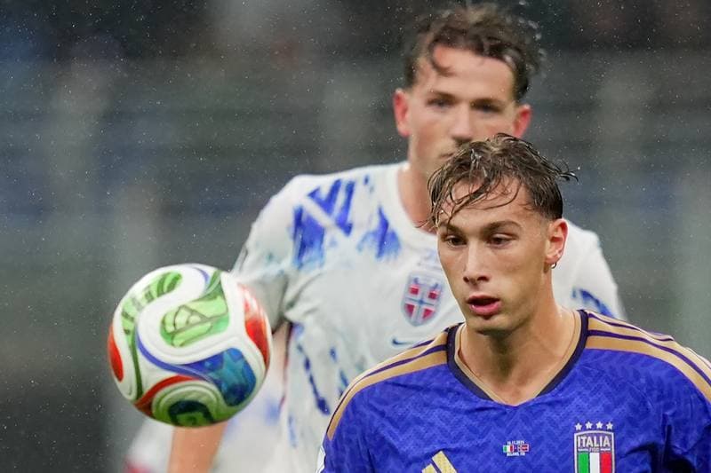 Football. FIFA World Cup Qualifiers. Italy - Norway. 16.11.2025