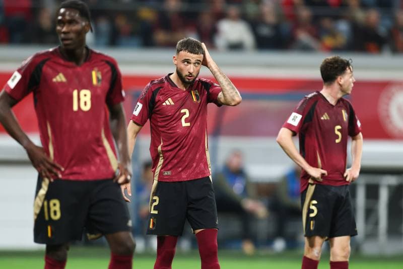 Football. FIFA World Cup Qualifiers. Belgium - North Macedonia. 10.10.2025