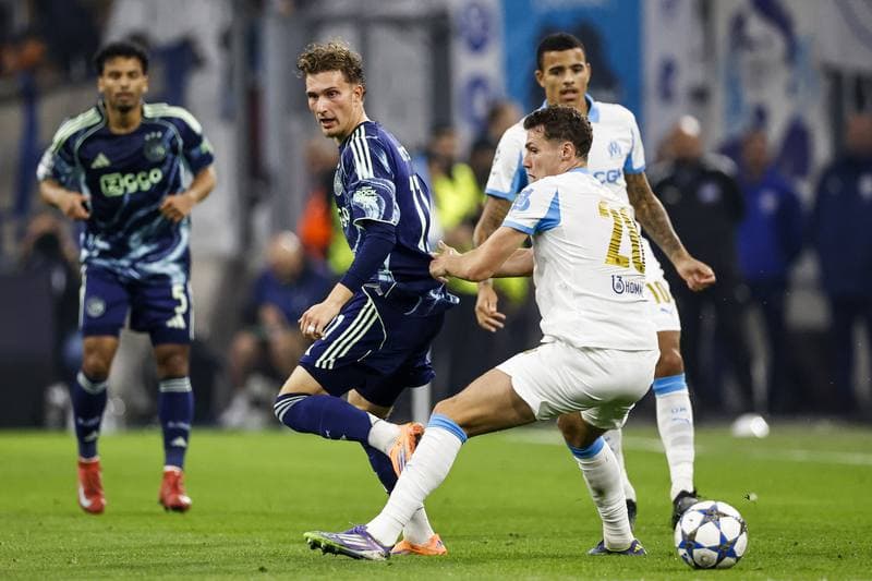 Football. UEFA Champions League. Olympique Marseille - Ajax. 30.09.2025