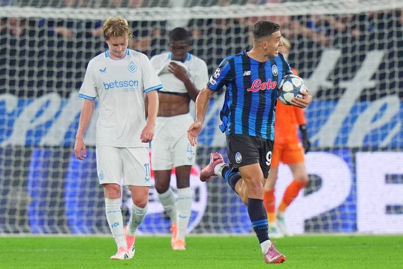 Football. UEFA Champions League. Atalanta - Club Brugge. 30.09.2025