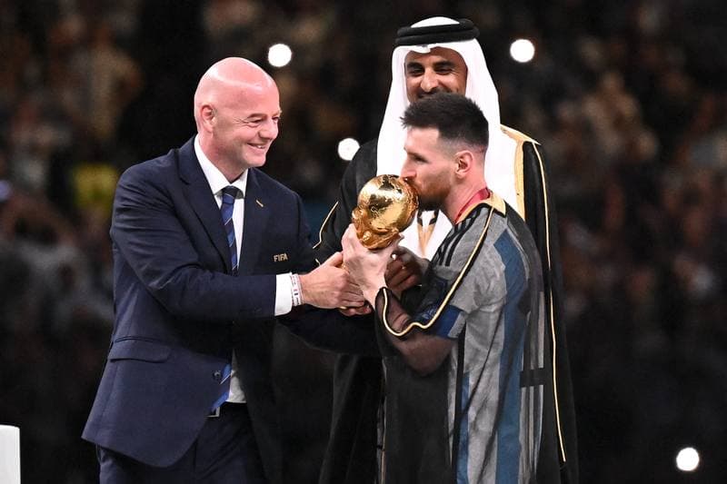 Football. FIFA World Cup. Argentina - France. 18.12.2022