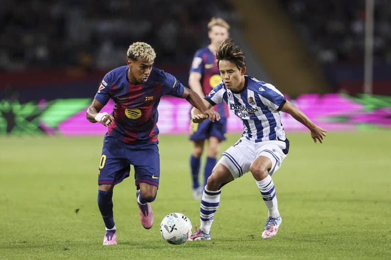 Football. La Liga. Barcelona - Real Sociedad. 28.09.2025