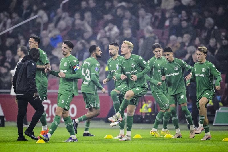 Football. Eredivisie. AFC Ajax - FC Groningen. 30.11.2025