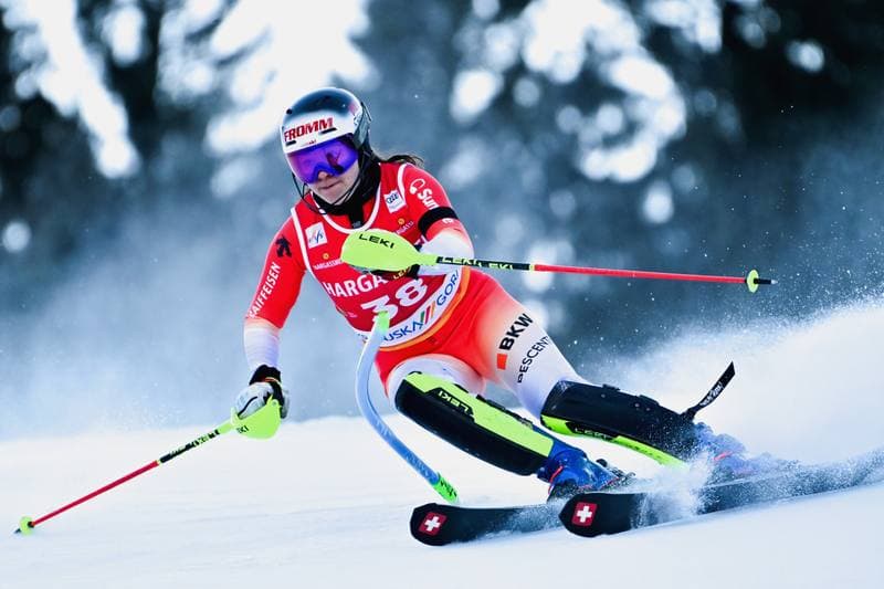 Alpine Skiing. Audi FIS World Cup. Women's Slalom. 04.01.2026