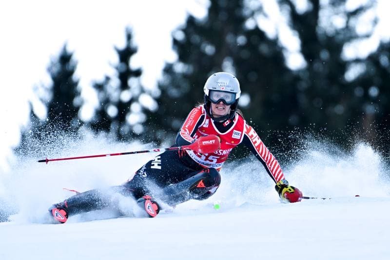 Alpine Skiing. Audi FIS World Cup. Women's Slalom. 04.01.2026