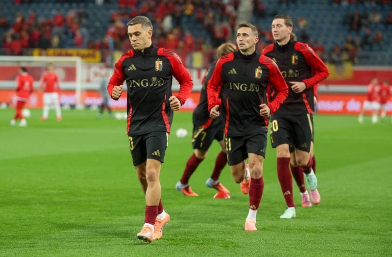 Football. FIFA World Cup Qualifiers. Belgium - North Macedonia. 10.10.2025