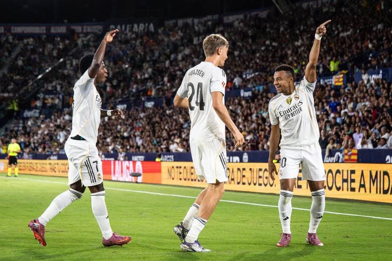 Football. La Liga. Levante - Real Madrid. 23.09.2025
