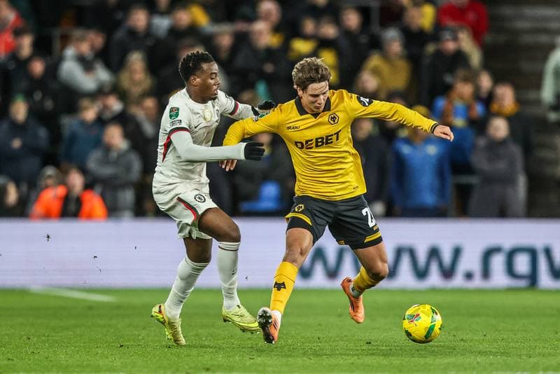 Football. Carabao Cup. Wolverhampton Wanderers - Chelsea. 29.10.2025