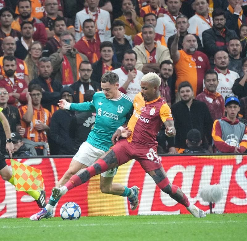 Football. UEFA Champions League. Galatasaray - Liverpool. 30.09.2025