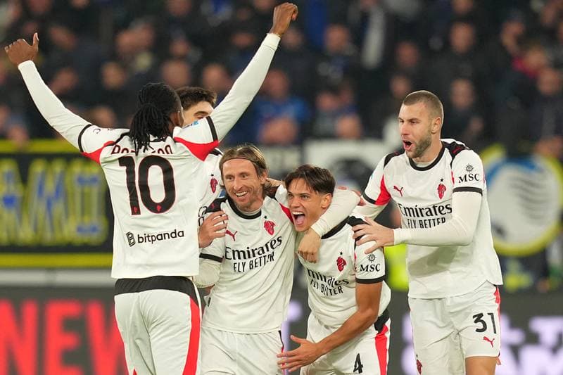 Football. Serie A. Atalanta - AC Milan. 28.10.2025