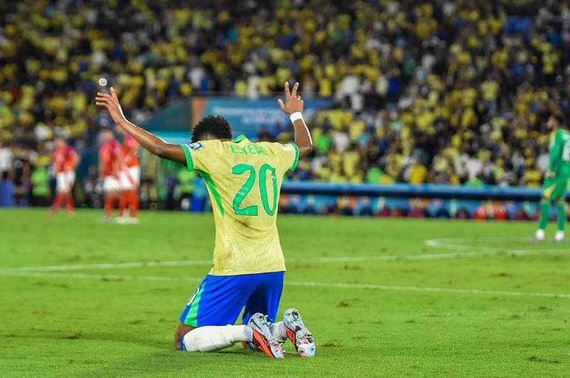 Football. FIFA World Cup Qualifiers. Brazil - Chile. 04.09.2025
