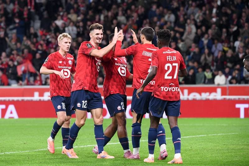 Football. Ligue 1 McDonald's. LOSC Lille - FC Metz. 26.10.2025