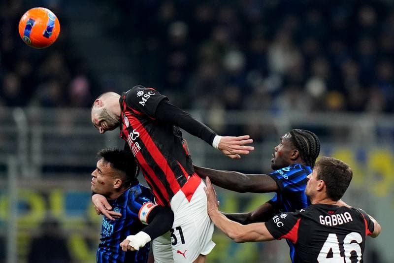 Football. Serie A. Inter - AC Milan. 23.11.2025