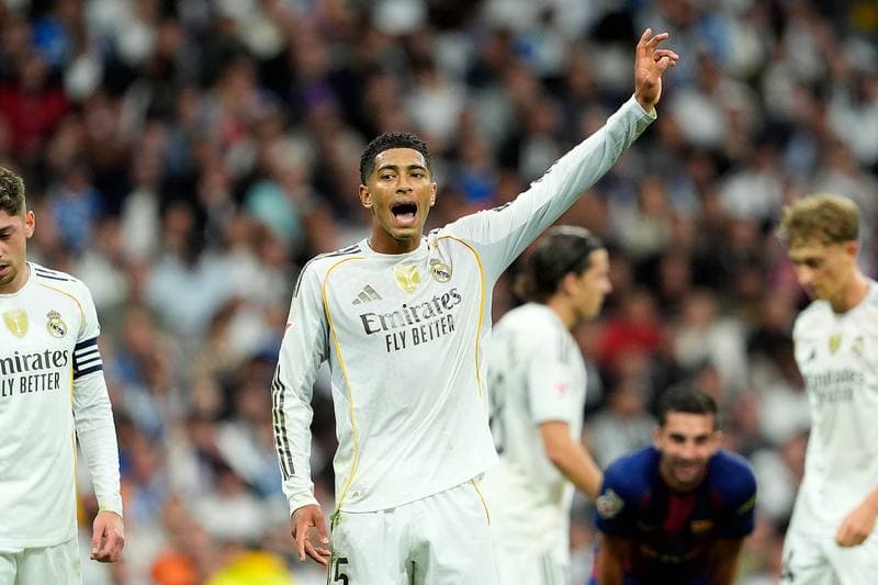 Football. La Liga. Real Madrid - FC Barcelona. 26.10.2025
