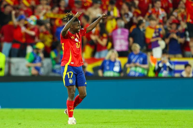 Football. UEFA EURO 2024. Spain - Georgia. 30.06.2024