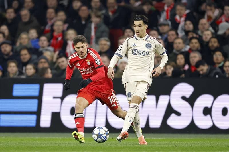 Football. UEFA Champions League. AFC Ajax - SL Benfica. 25.11.2025