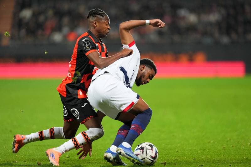 Football. Ligue 1. FC Lorient - Paris Saint-Germain. 29.10.2025