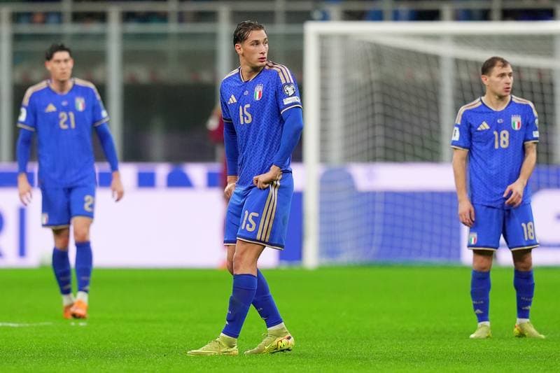 Football. FIFA World Cup Qualifiers. Italy - Norway. 16.11.2025