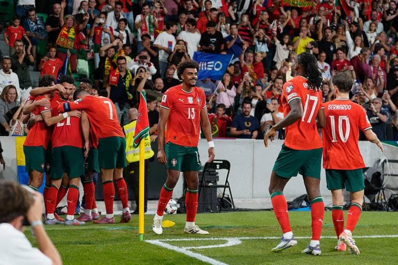 Football. FIFA World Cup Qualifiers. Portugal - Republic of Ireland. 11.10.2025
