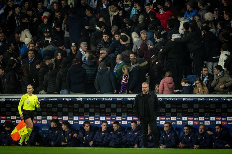 Football. La Liga. RCD Espanyol - FC Barcelona. 03.01.2026