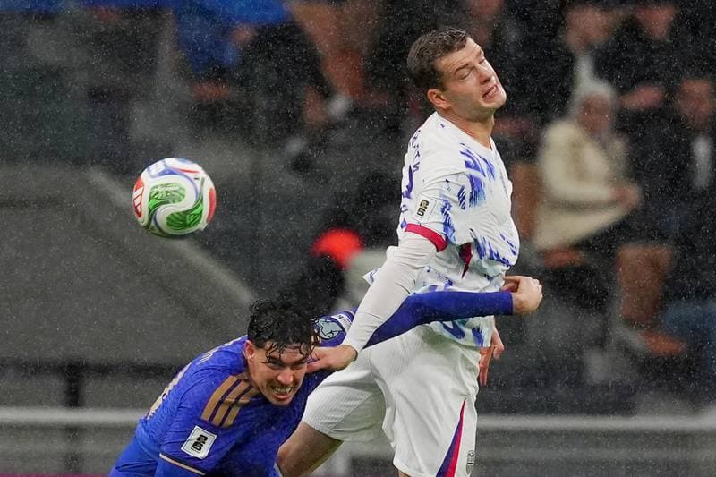 Football. FIFA World Cup Qualifiers. Italy - Norway. 16.11.2025