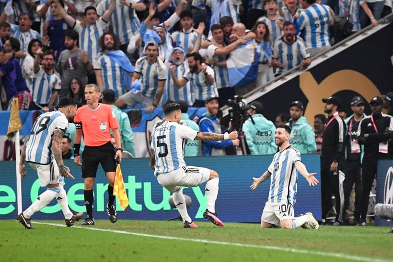 Football. FIFA World Cup. Argentina - France. 18.12.2022
