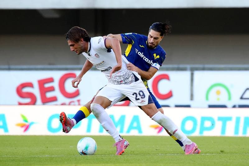 Football. Serie A. Hellas Verona - Cagliari. 26.10.2025