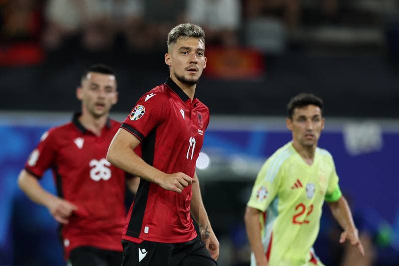 Football. UEFA EURO 2024. Albania - Spain. 24.06.2024