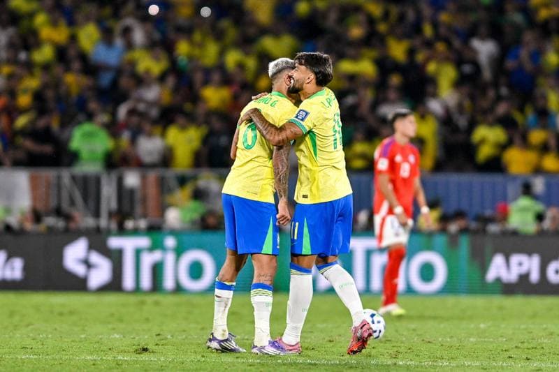 Football. FIFA World Cup Qualifiers. Brazil - Chile. 04.09.2025
