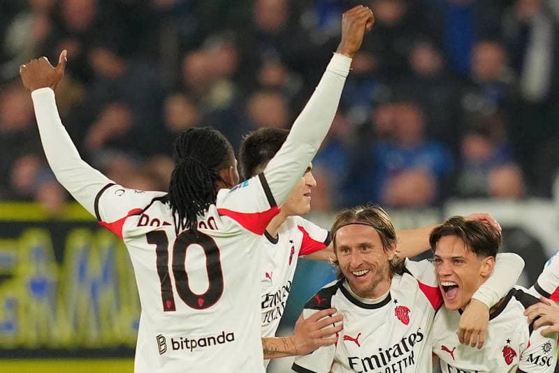 Football. Serie A. Atalanta - AC Milan. 28.10.2025