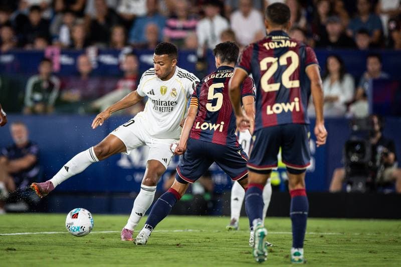 Football. La Liga. Levante - Real Madrid. 23.09.2025