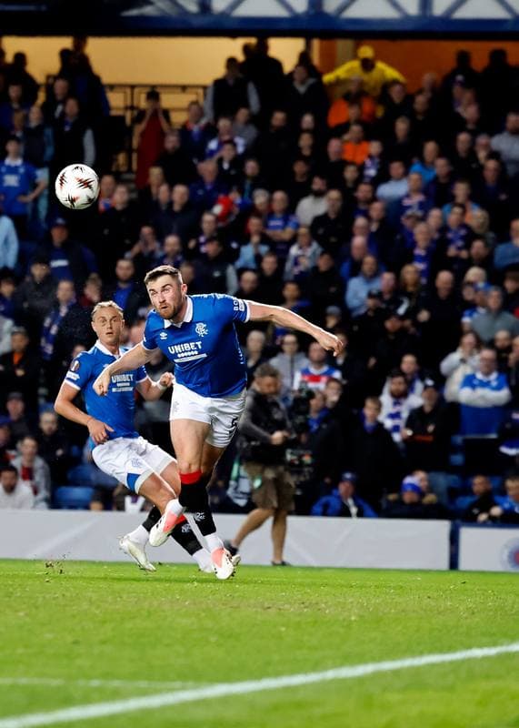Football. UEFA Europa League. Rangers - KRC Genk. 25.09.2025