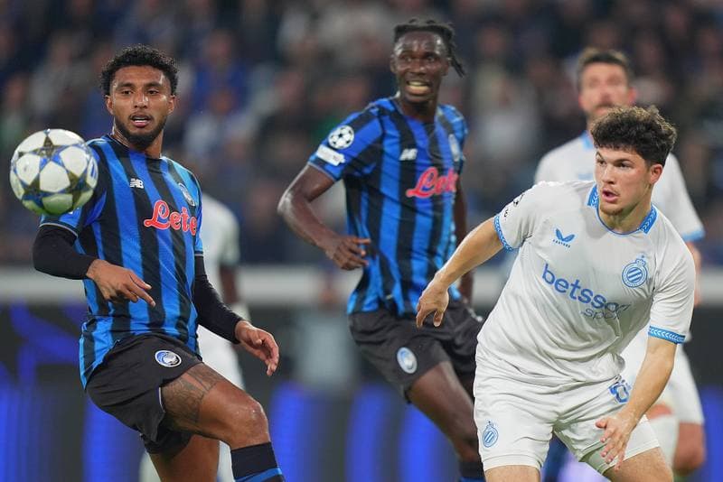 Football. UEFA Champions League. Atalanta - Club Brugge. 30.09.2025