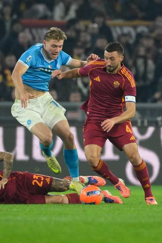 Football. Serie A. AS Roma - SSC Napoli. 30.11.2025