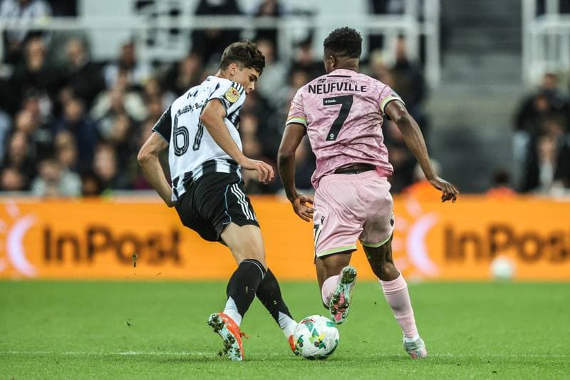 Football. Carabao Cup. Newcastle United - Bradford City. 24.09.2025