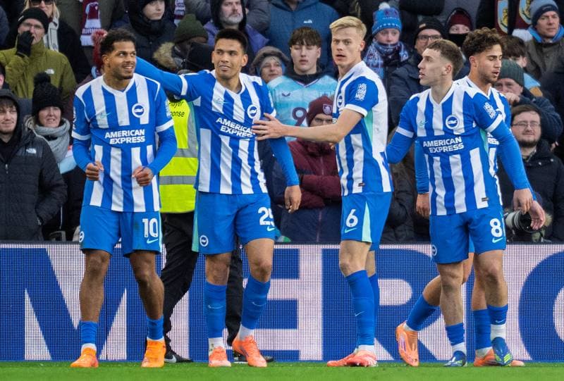 Football. Premier League. Brighton and Hove Albion - Burnley. 03.01.2026