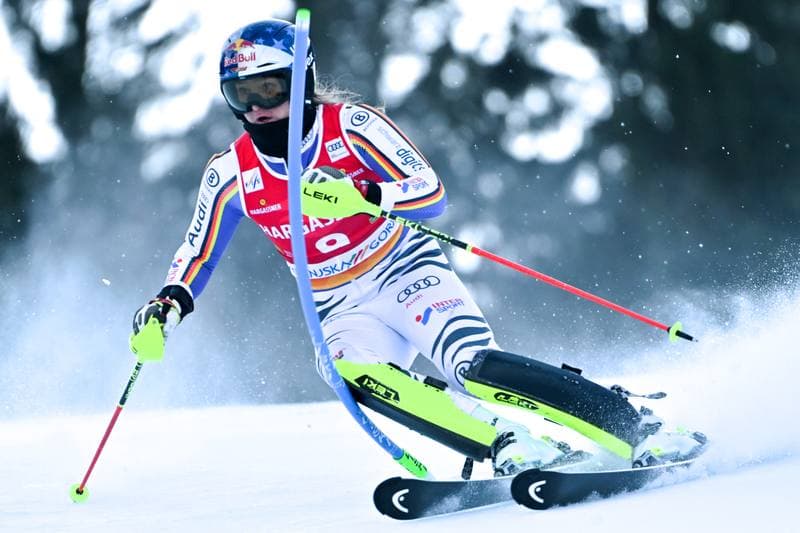 Alpine Skiing. Audi FIS World Cup. Women's Slalom. 04.01.2026