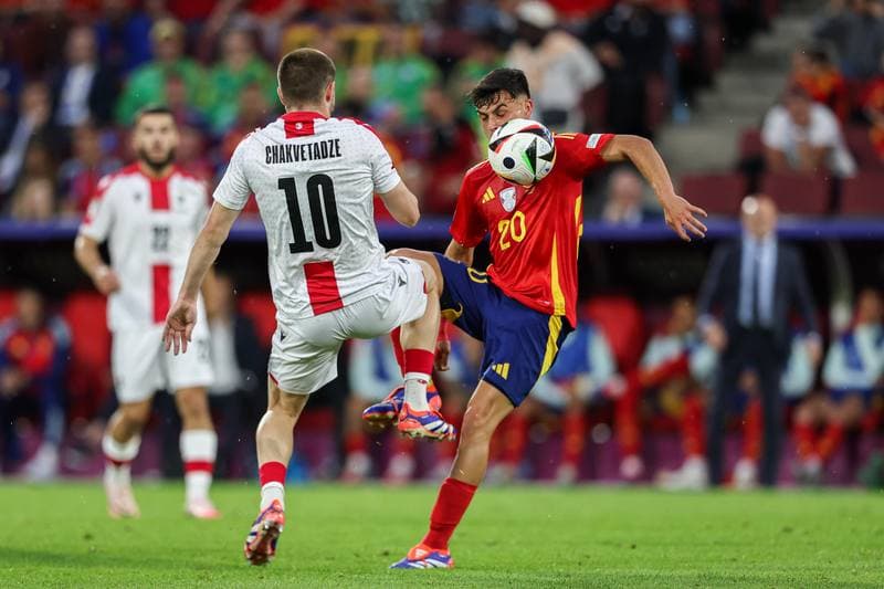 Football. UEFA EURO 2024. Spain - Georgia. 30.06.2024