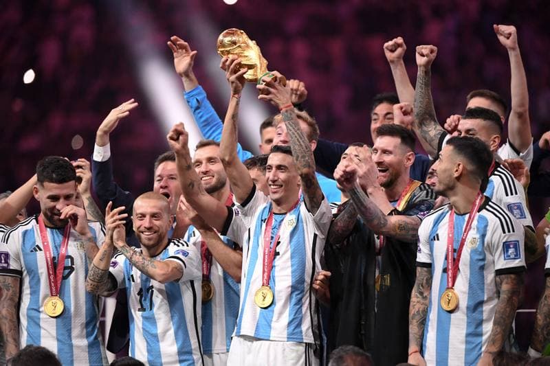 Football. FIFA World Cup. Argentina - France. 18.12.2022