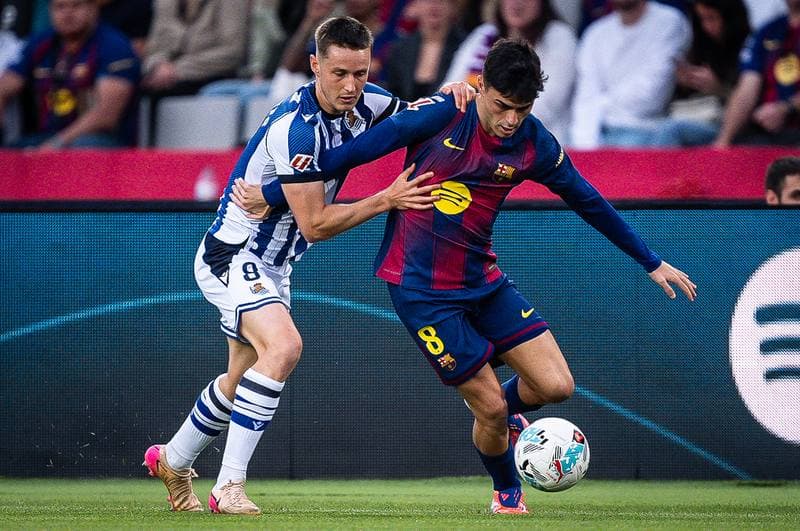 Football. La Liga. Barcelona - Real Sociedad. 28.09.2025