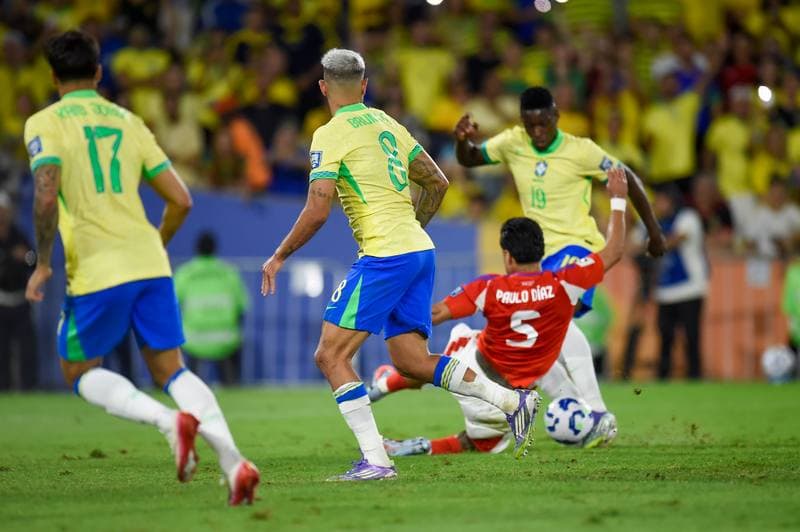 Football. FIFA World Cup Qualifiers. Brazil - Chile. 04.09.2025