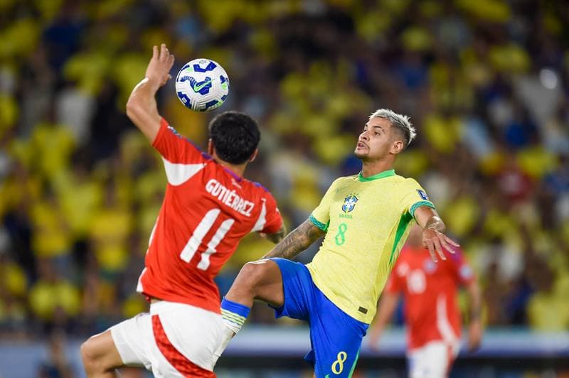Football. FIFA World Cup Qualifiers. Brazil - Chile. 04.09.2025