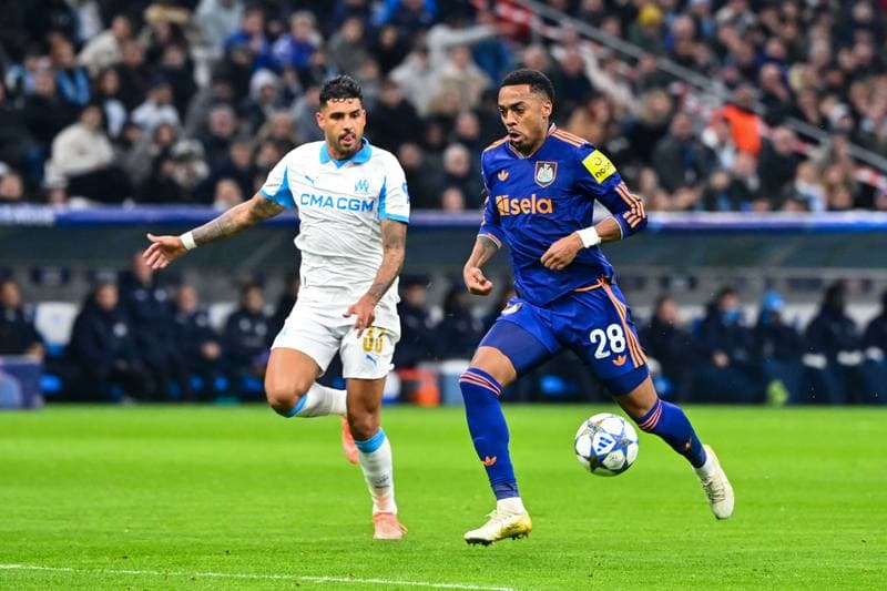 Football. UEFA Champions League. Olympique de Marseille - Newcastle United. 25.11.2025