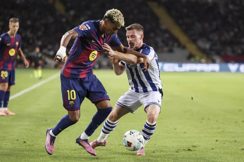 Football. La Liga. Barcelona - Real Sociedad. 28.09.2025